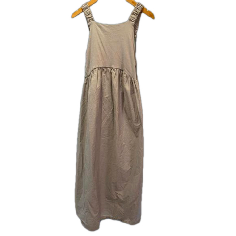 Zara Empire Maxi Dress Women’s Small Tank Top Ruffled Strap